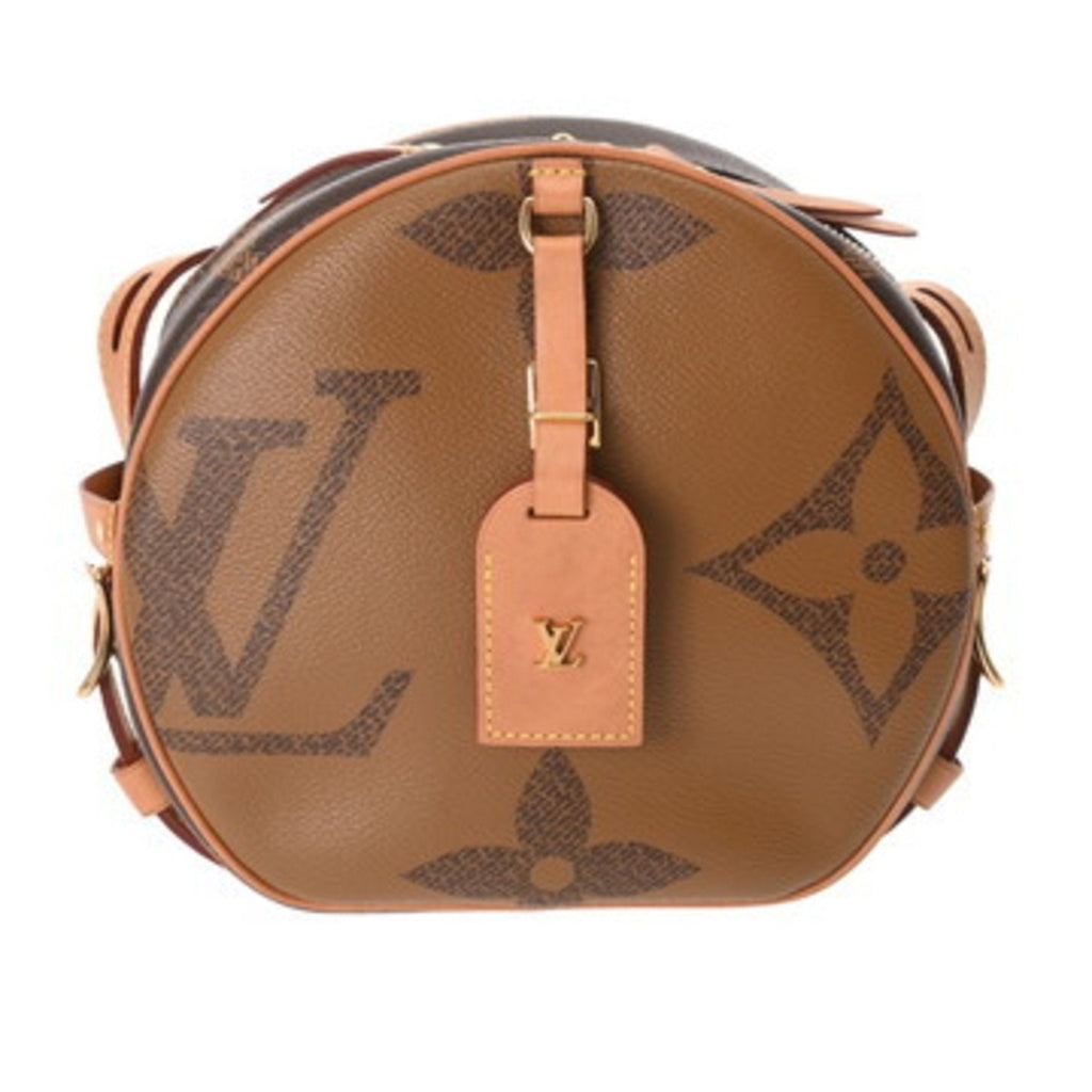 Louis Vuitton Brown Monogram Reverse Shoulder Bag (Pre-Owned)