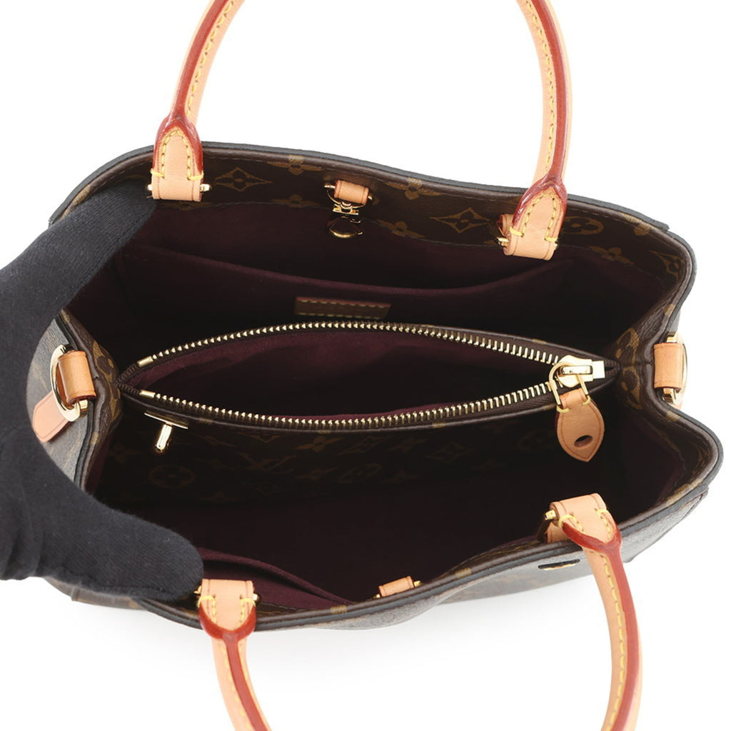 Louis Vuitton Monogram Bordeaux Monogram Handbag Shoulder Bag (Pre-Owned)