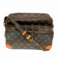 Louis Vuitton Brown Galle Monogram Monogram Shoulder Bag (Pre-Owned)