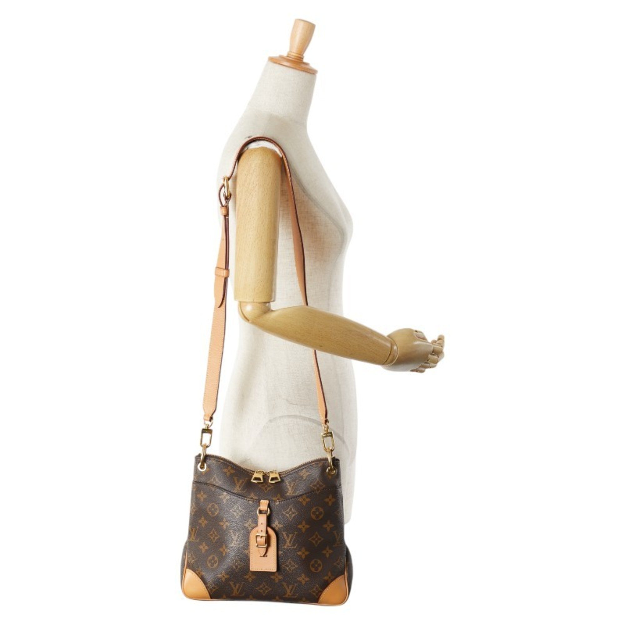 Louis Vuitton Monogram Brown Pvc Leather Shoulder Bag (Pre-Owned)