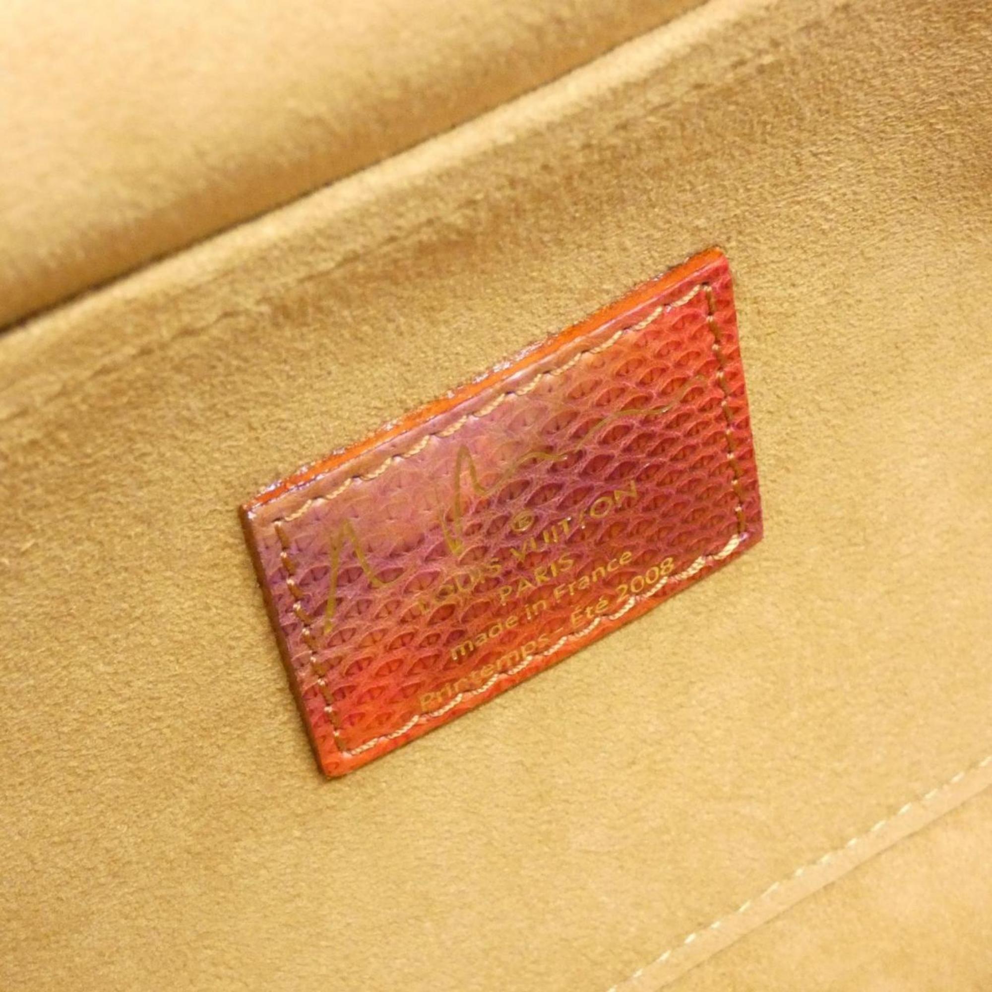 Louis Vuitton Brown Coated Canvas Handbag (Pre-Owned)