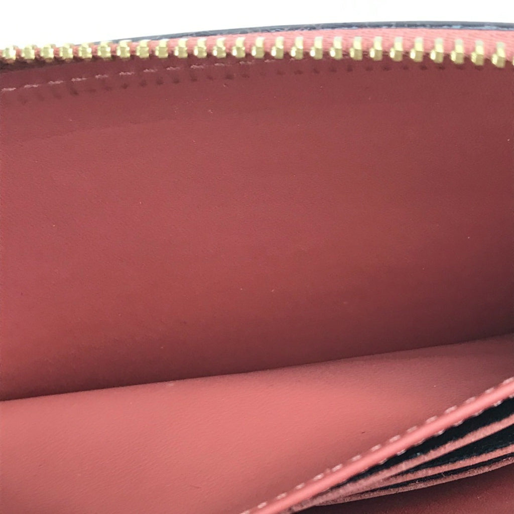 Louis Vuitton Monogram Monogram Pink Beige Monogram Patent Leather Long Wallet (Bi-Fold) (Pre-Owned)