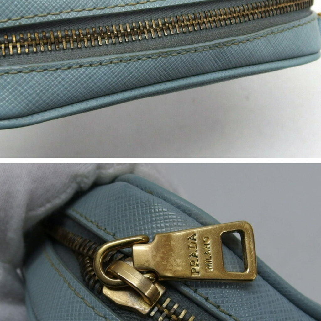 Zip Crossbody Bag Saffiano Leather Mini
