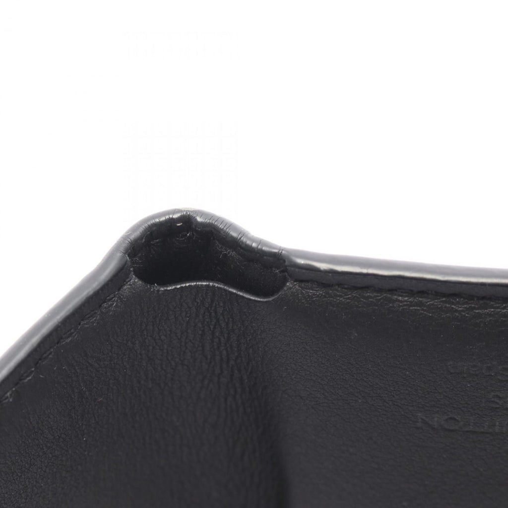 Louis Vuitton Black Noir Monogram Shadow Wallet (Tri-Fold) (Pre-Owned)