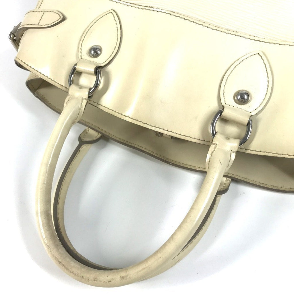 Louis Vuitton Lv Off White White Epi Leather Handbag Tote Bag (Pre-Owned)