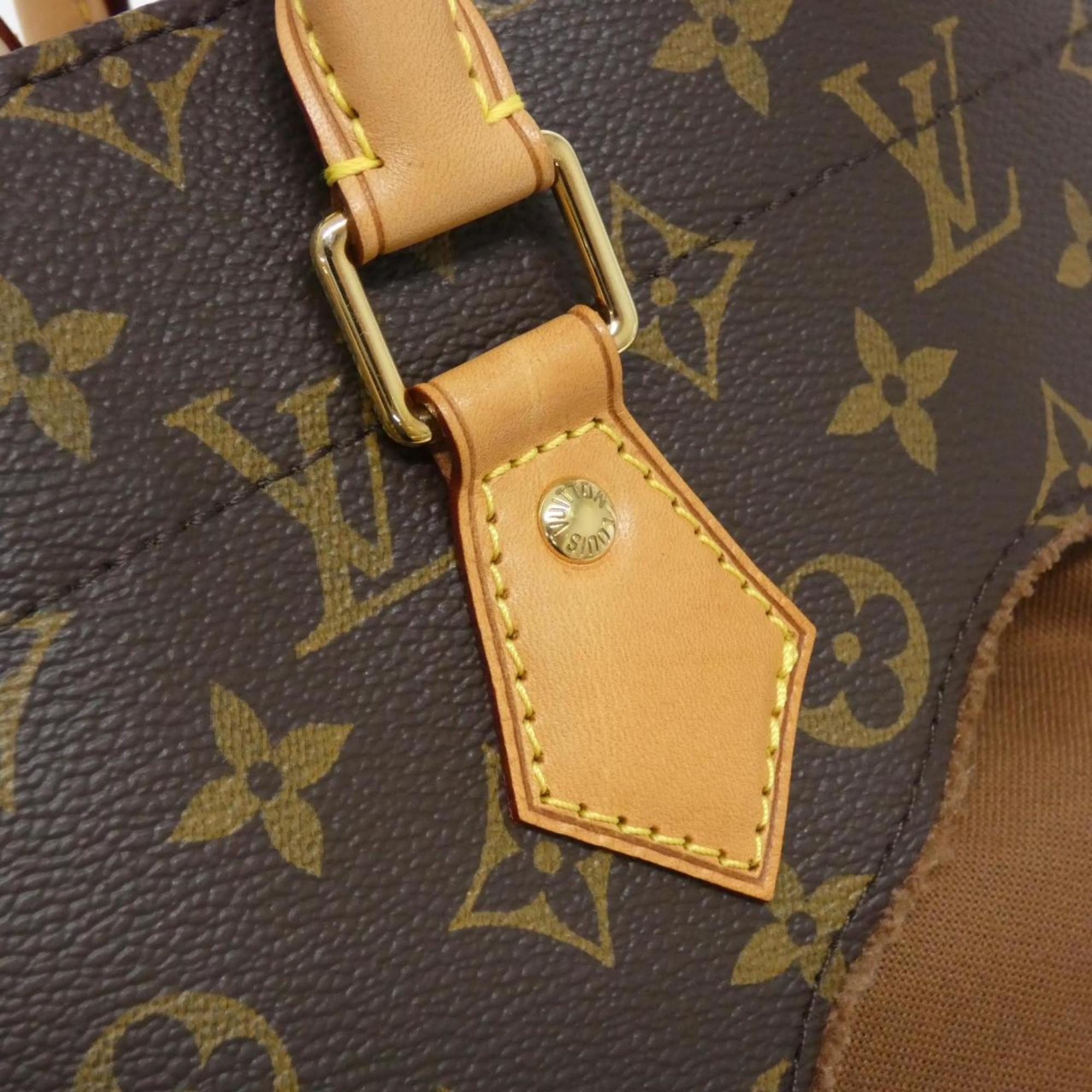 Louis Vuitton Marron Coated Canvas Handbag (Pre-Owned)