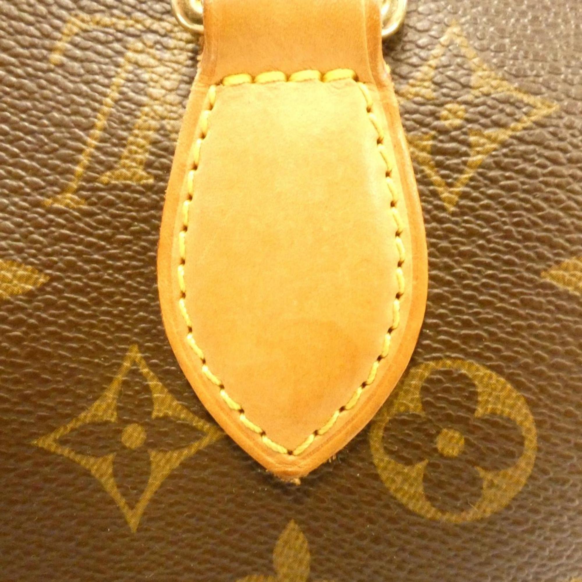 Louis Vuitton Brown Coated Canvas Handbag (Pre-Owned)