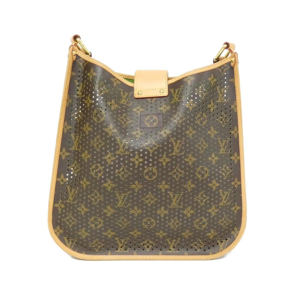 Louis Vuitton Marron Vert Coated Canvas Shoulder Bag (Pre-Owned)