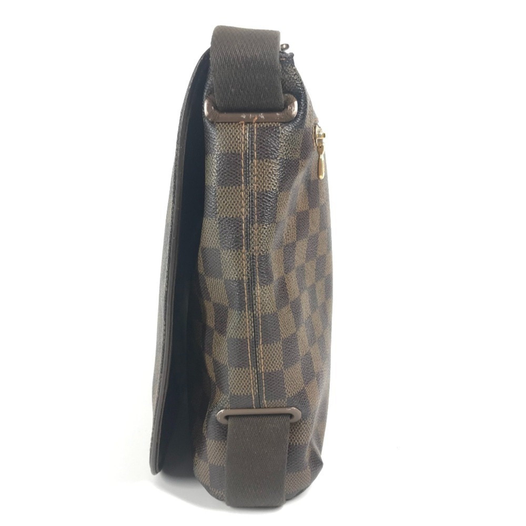 Louis Vuitton Brown Ebene Damier Canvas Messenger Bag Shoulder Bag (Pre-Owned)