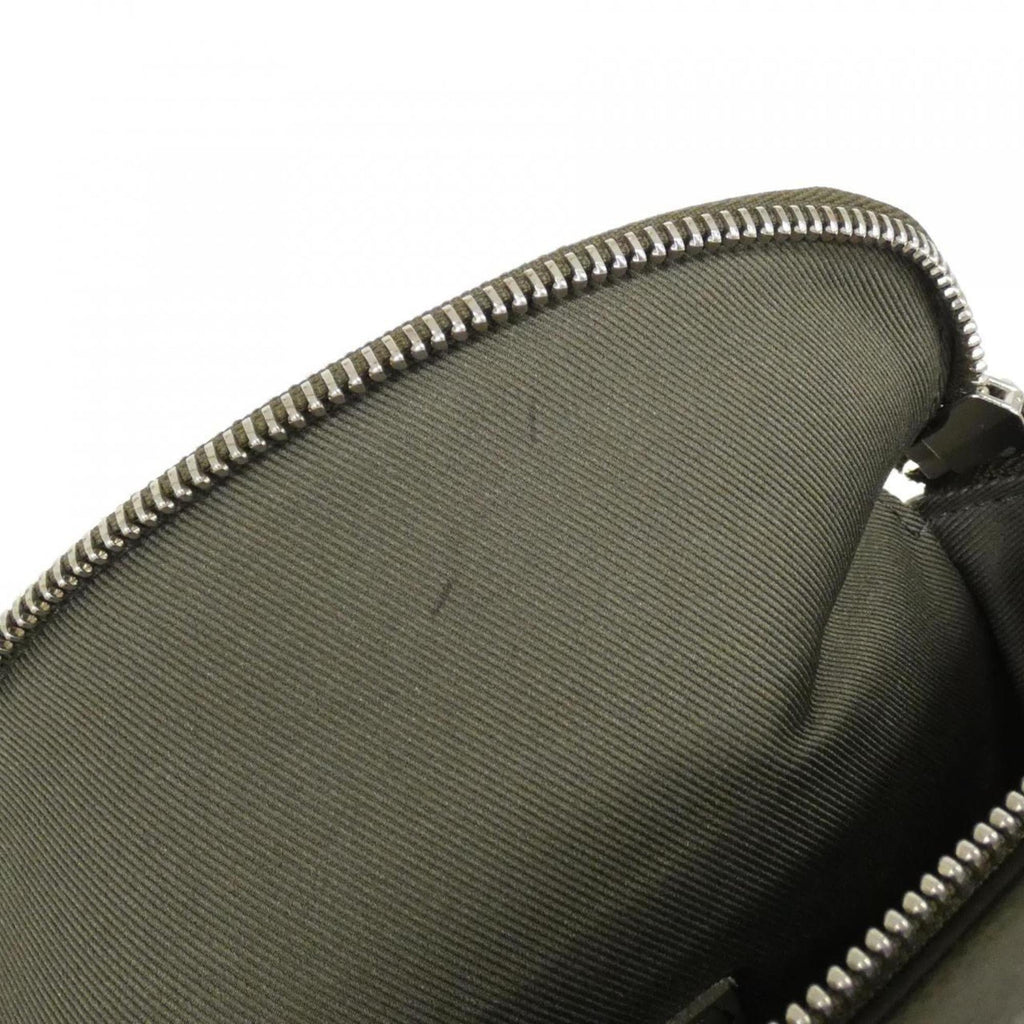 Louis Vuitton Khaki Leather Shoulder Bag (Pre-Owned)