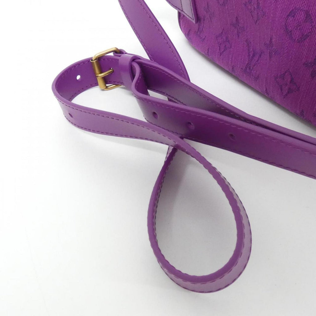 Louis Vuitton Monogram Denim Monogram Violet Monogram Denim Shoulder Bag (Pre-Owned)