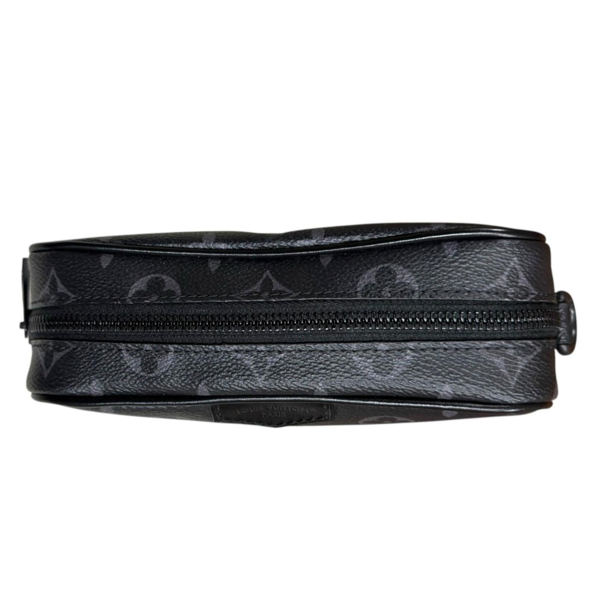 Louis Vuitton Black Monogram Eclipse Shoulder Bag (Pre-Owned)