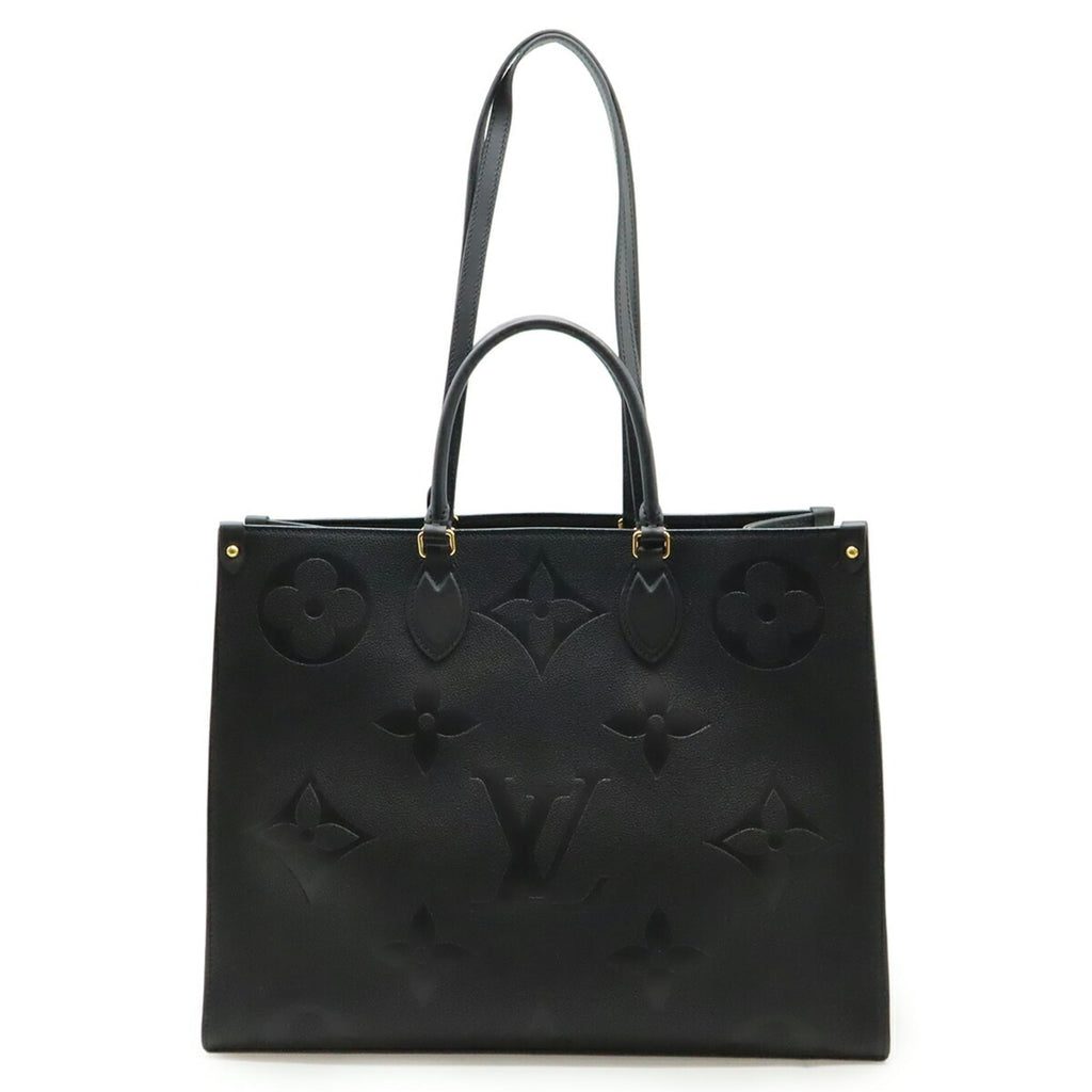 Louis Vuitton Noir Monogram Empreinte Leather Shoulder Bag Tote Bag (Pre-Owned)