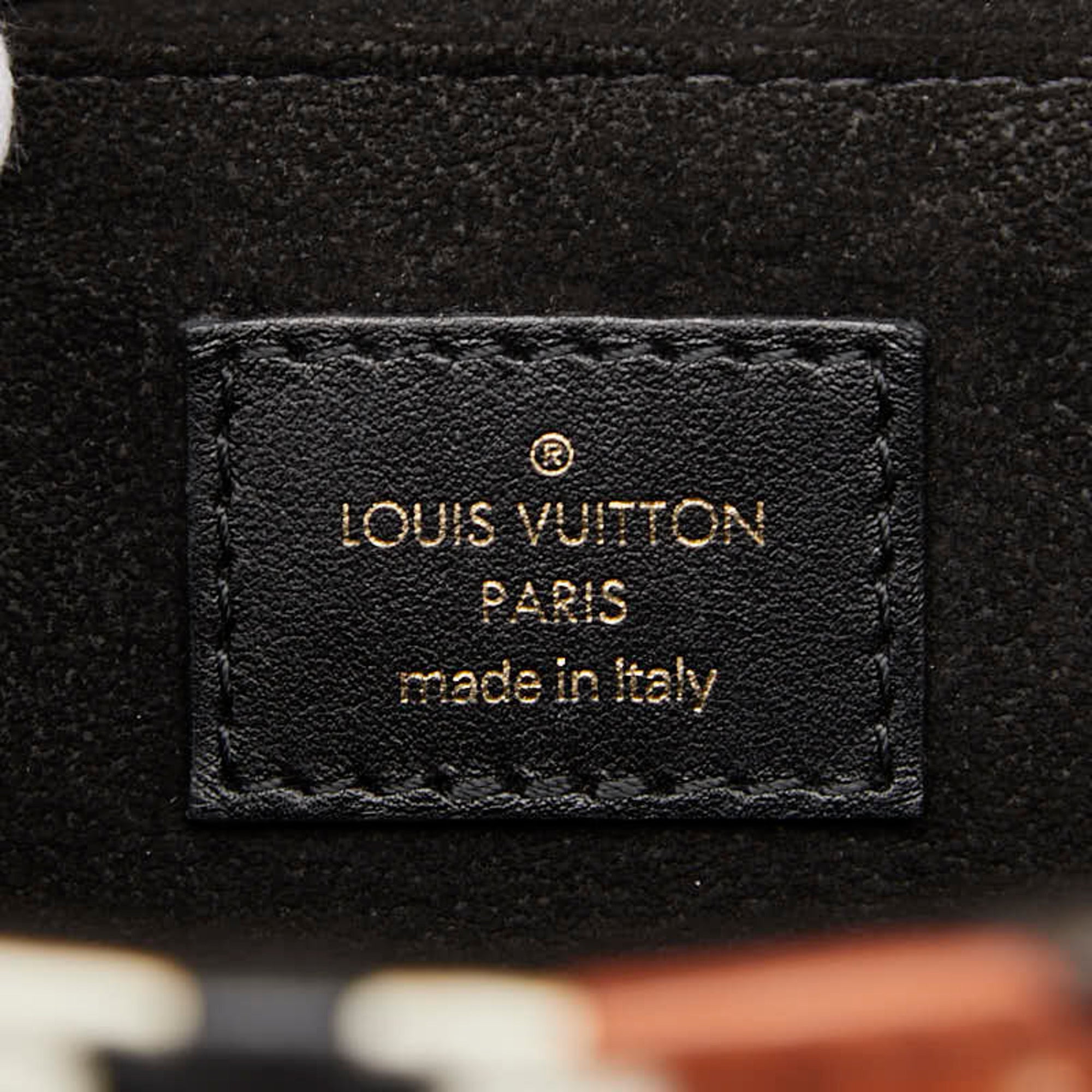 Louis Vuitton Monogram Reverse Black Brown Pvc Leather Handbag Shoulder Bag (Pre-Owned)