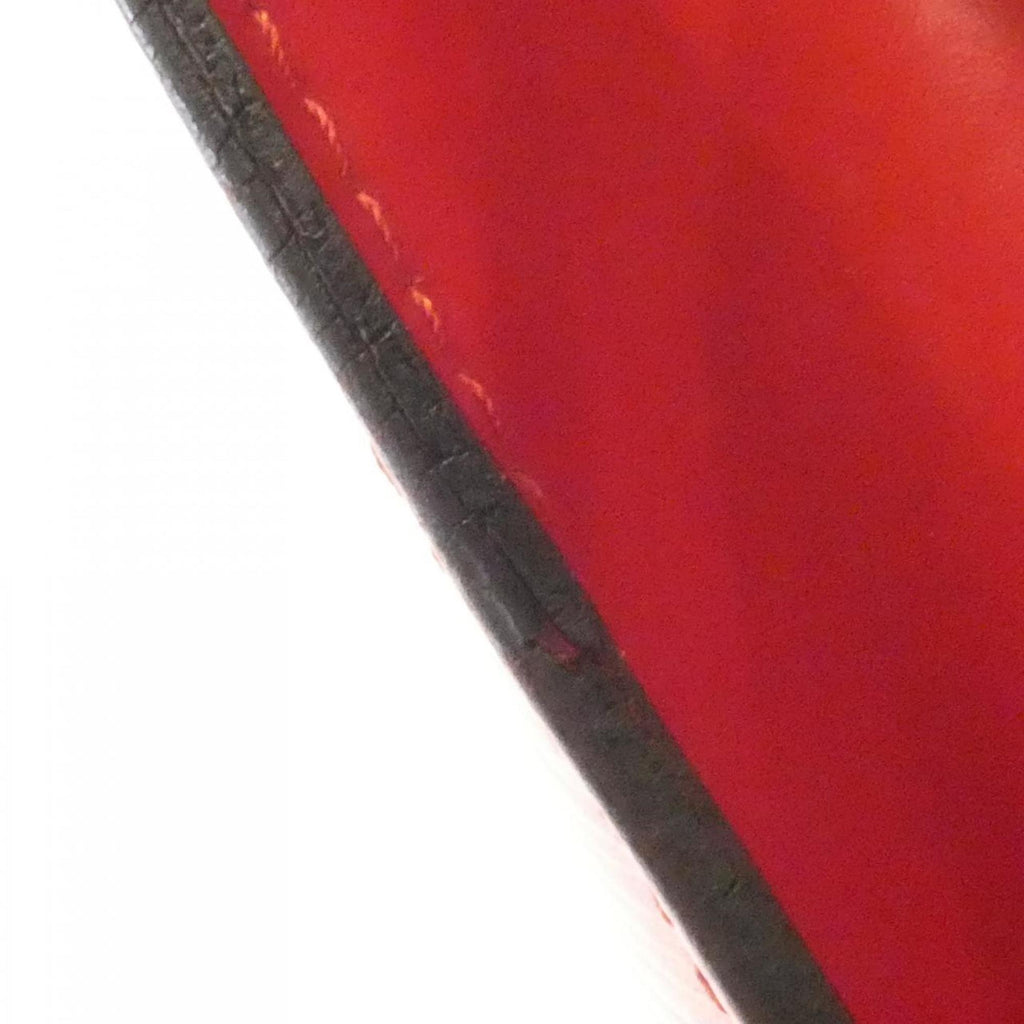 Louis Vuitton Red Color Leather Shoulder Bag (Pre-Owned)
