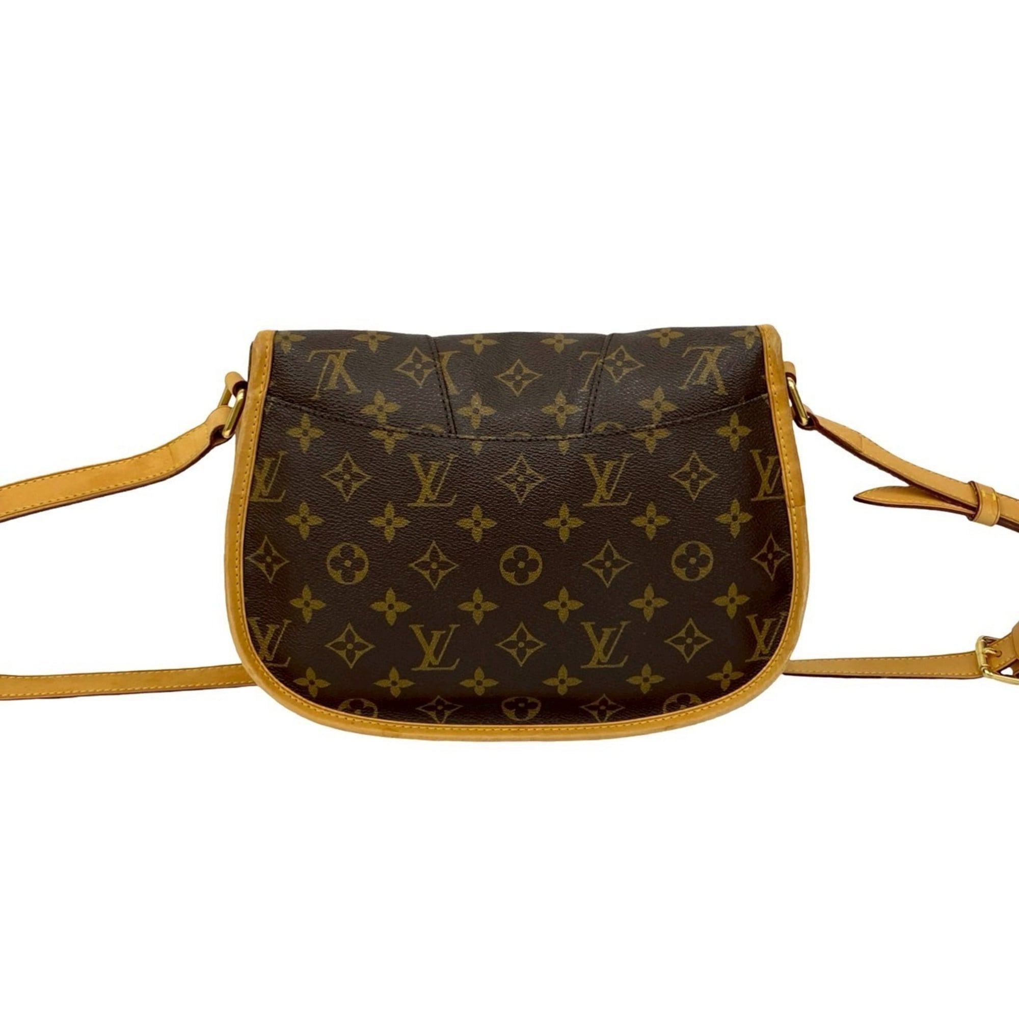 Louis Vuitton Brown Leather Pvc Pochette Shoulder Bag (Pre-Owned)