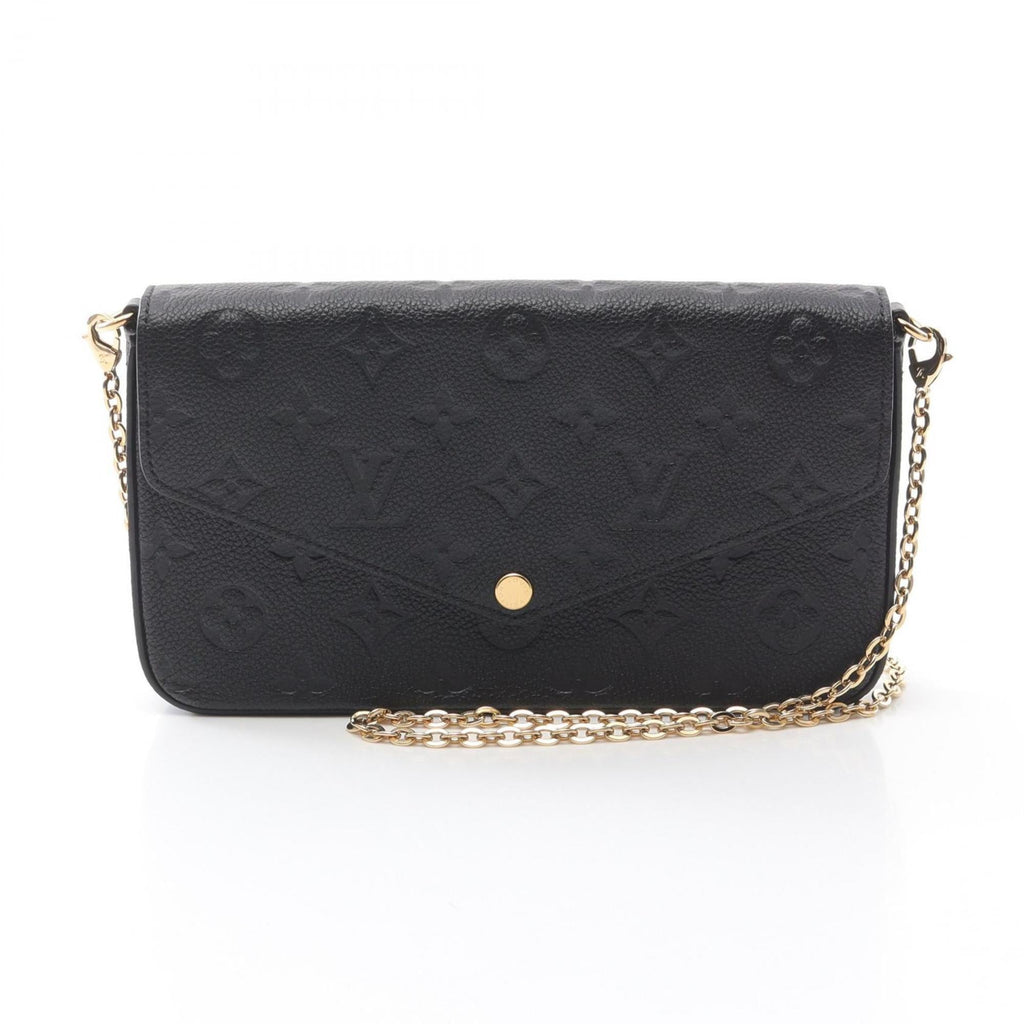 Louis Vuitton Black Monogram Empreinte Pochette Pouch Shoulder Bag (Pre-Owned)