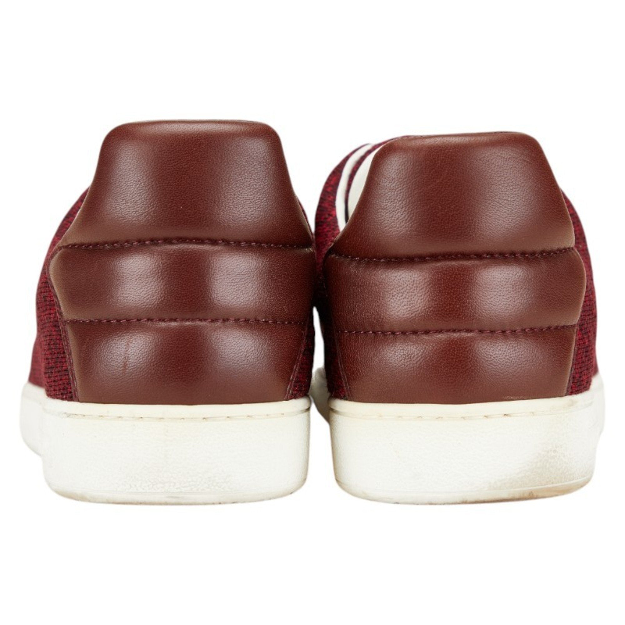 Louis Vuitton Red Color Sneakers (Pre-Owned)