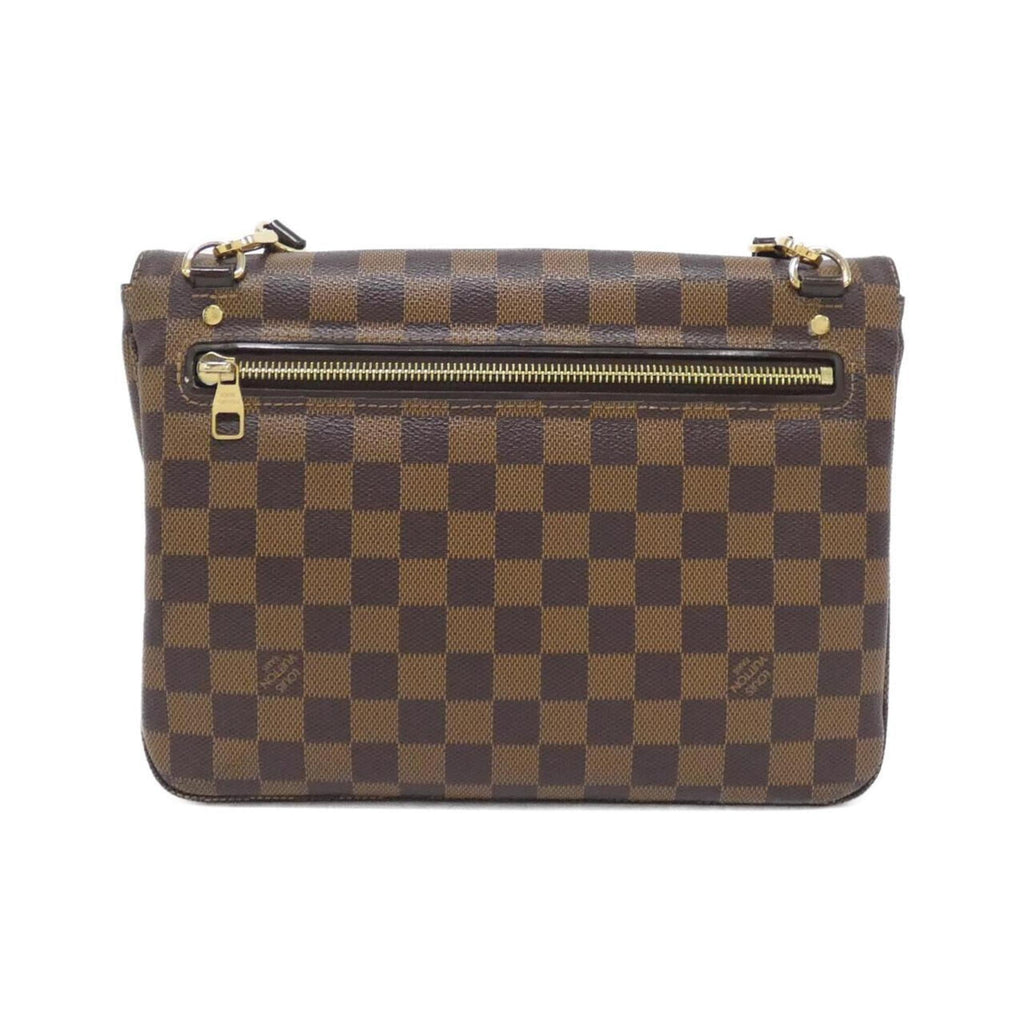 Louis Vuitton Ebene Coated Canvas Shoulder Bag (Pre-Owned)