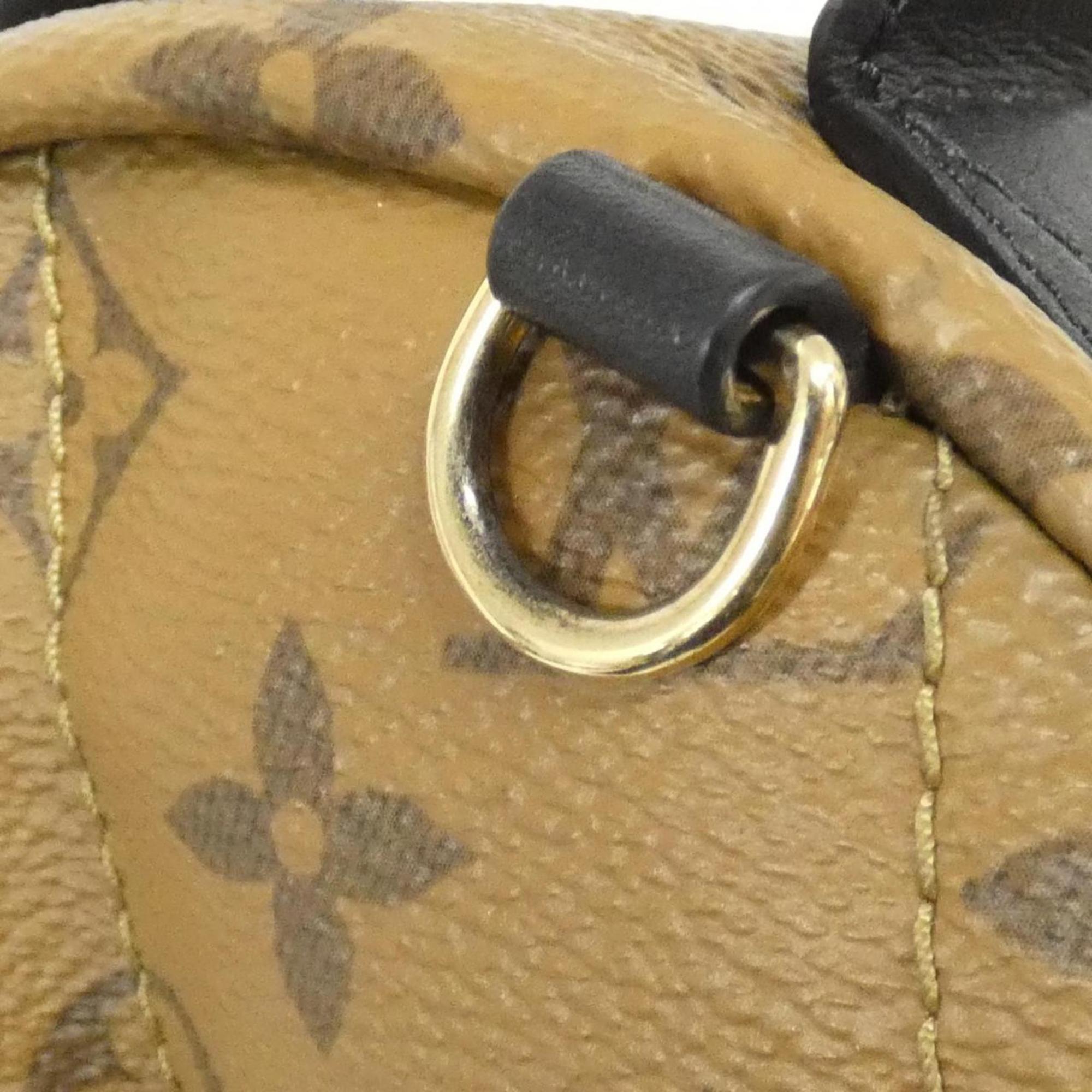 Louis Vuitton Marron Coated Canvas Backpack (Pre-Owned)