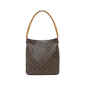 Louis Vuitton Brown Coated Canvas Shoulder Bag (Pre-Owned)