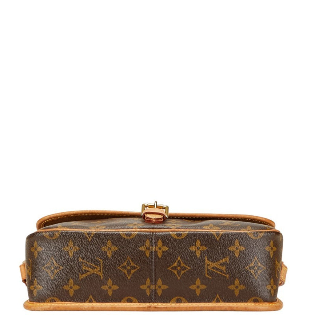 Louis Vuitton Monogram Brown Pvc Leather Shoulder Bag (Pre-Owned)