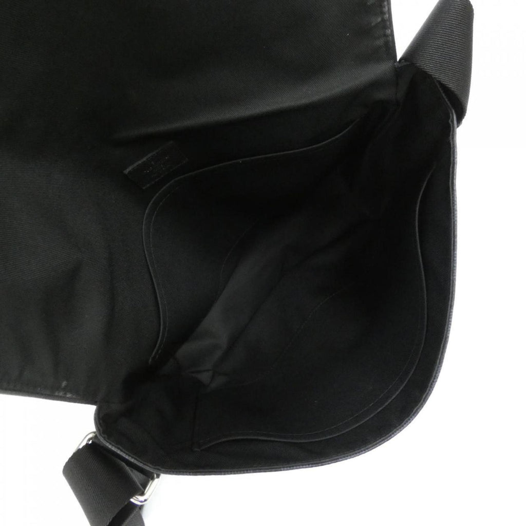 Louis Vuitton Black Cobalt Coated Canvas Shoulder Bag (Pre-Owned)