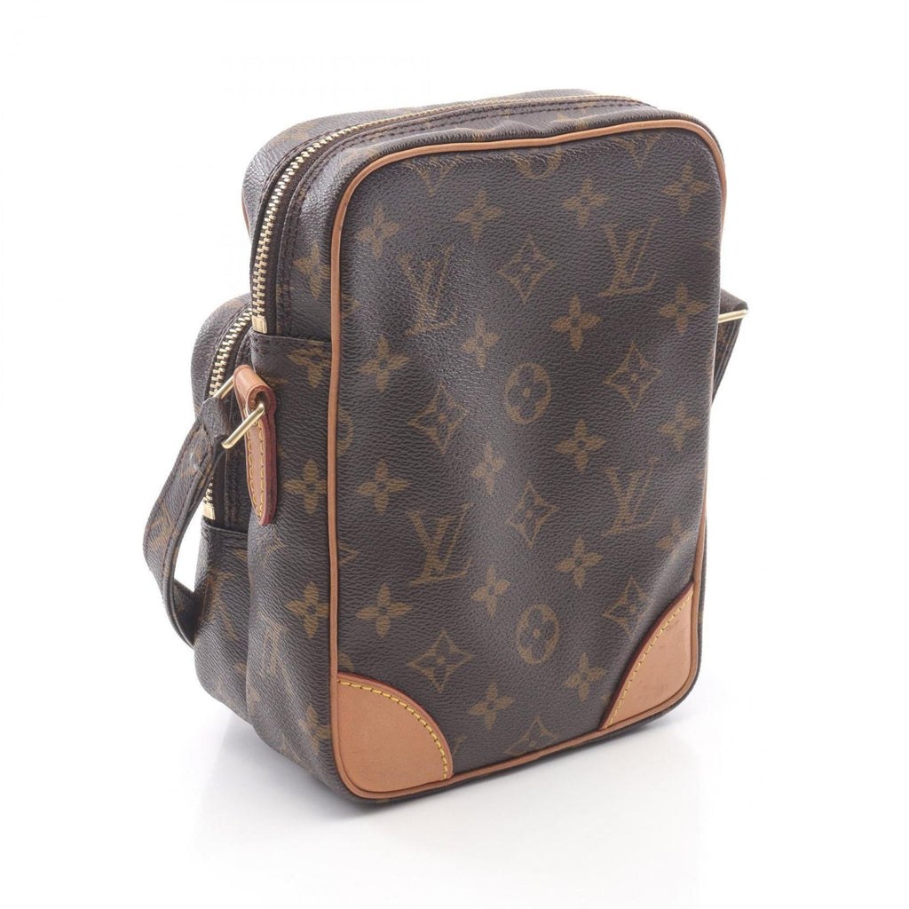 Louis Vuitton Brown Coated Canvas Pvc Leather Shoulder Bag (Pre-Owned)
