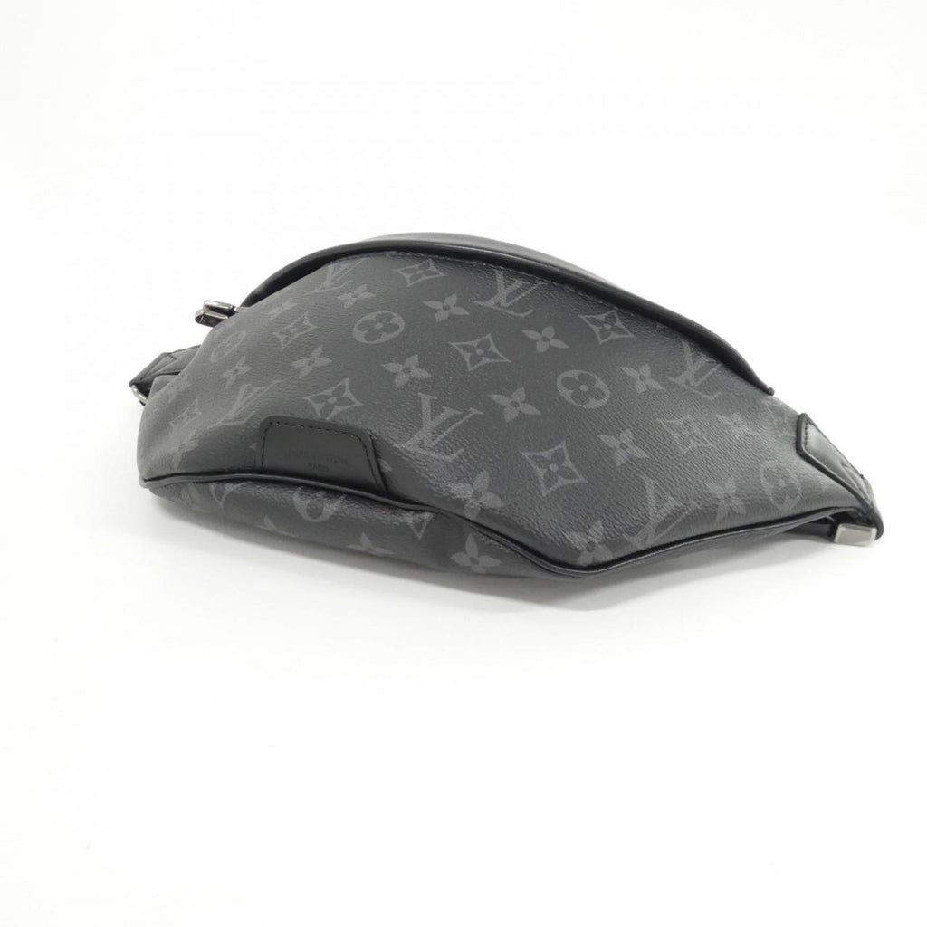 Louis Vuitton Black Coated Canvas Shoulder Bag (Pre-Owned)