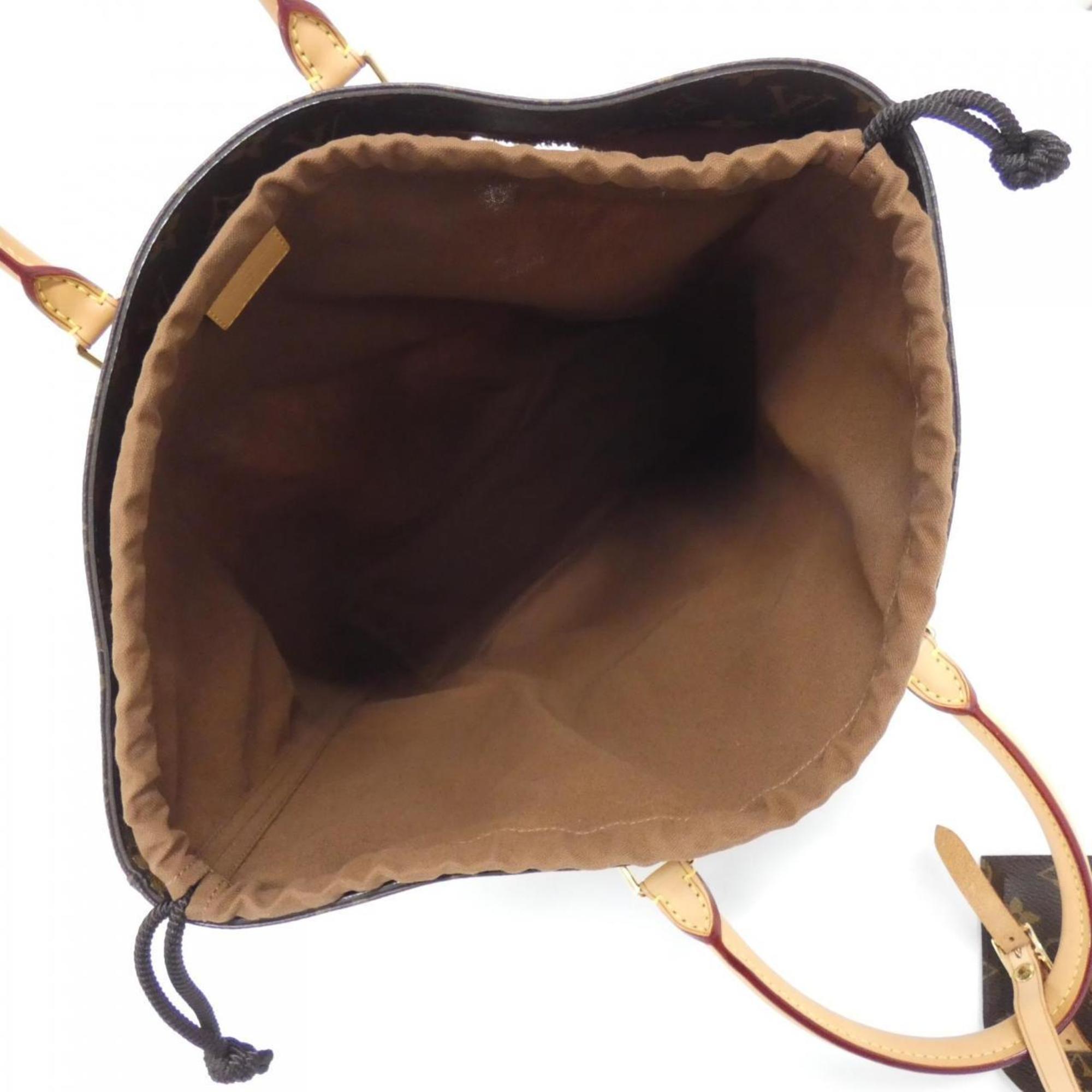Louis Vuitton Marron Coated Canvas Handbag (Pre-Owned)