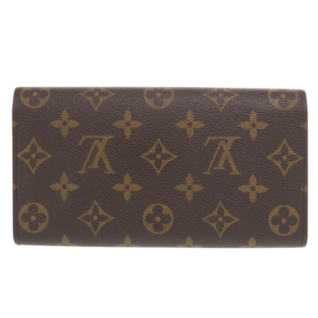Louis Vuitton Brown Monogram Monogram Long Wallet (Bi-Fold) (Pre-Owned)
