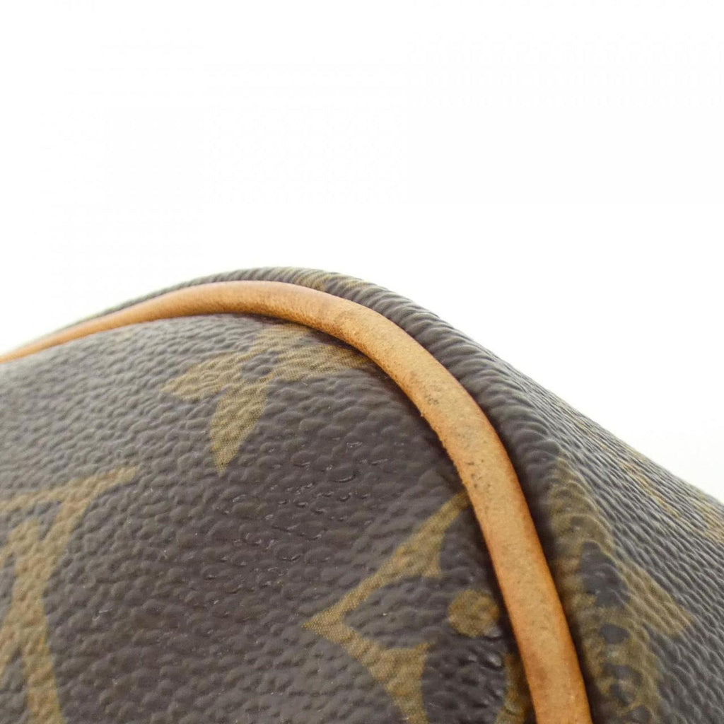 Louis Vuitton Dark Brown Marron Coated Canvas Shoulder Bag (Pre-Owned)