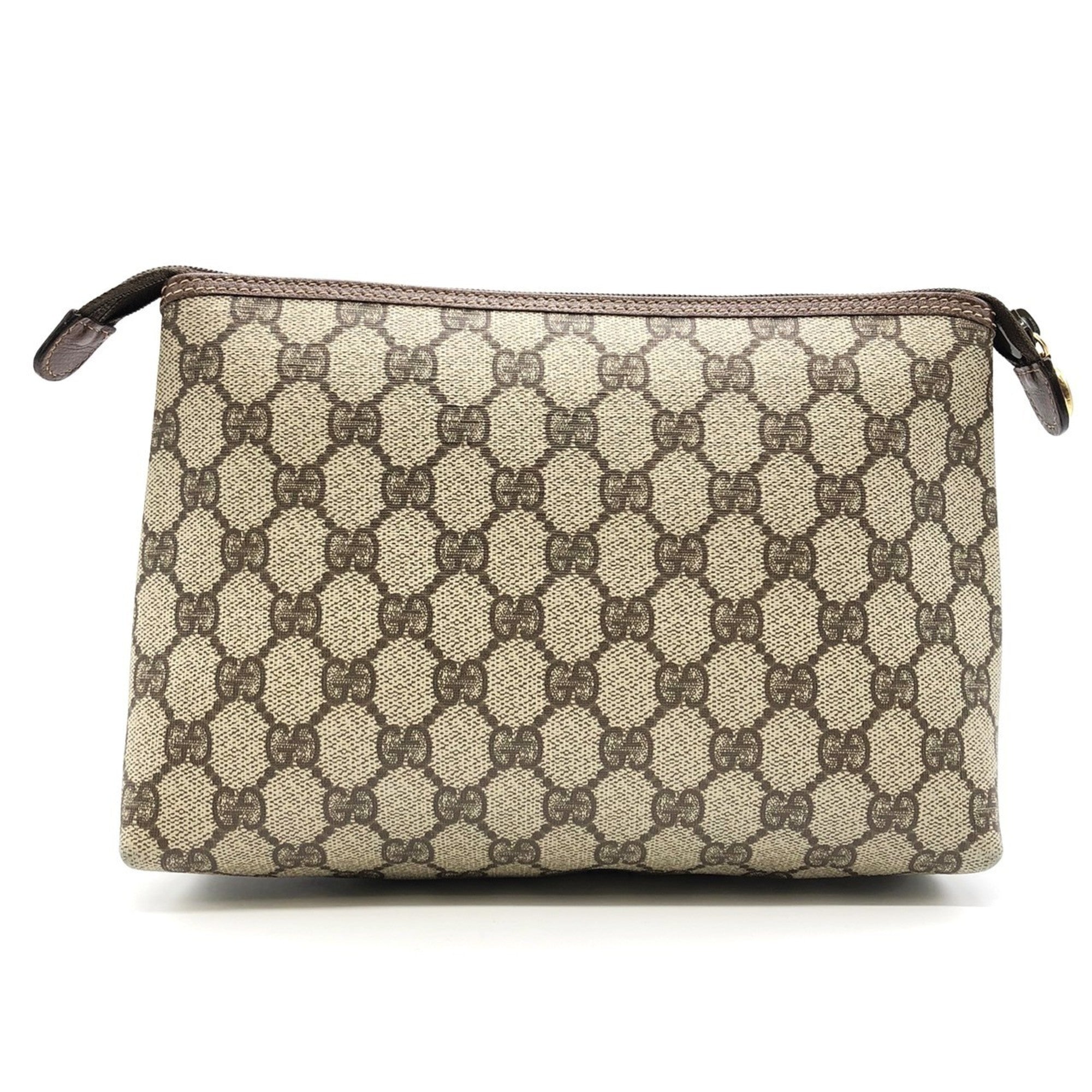 Interlocking G Patch Wristlet Messenger Bag GG Coated Canvas Small