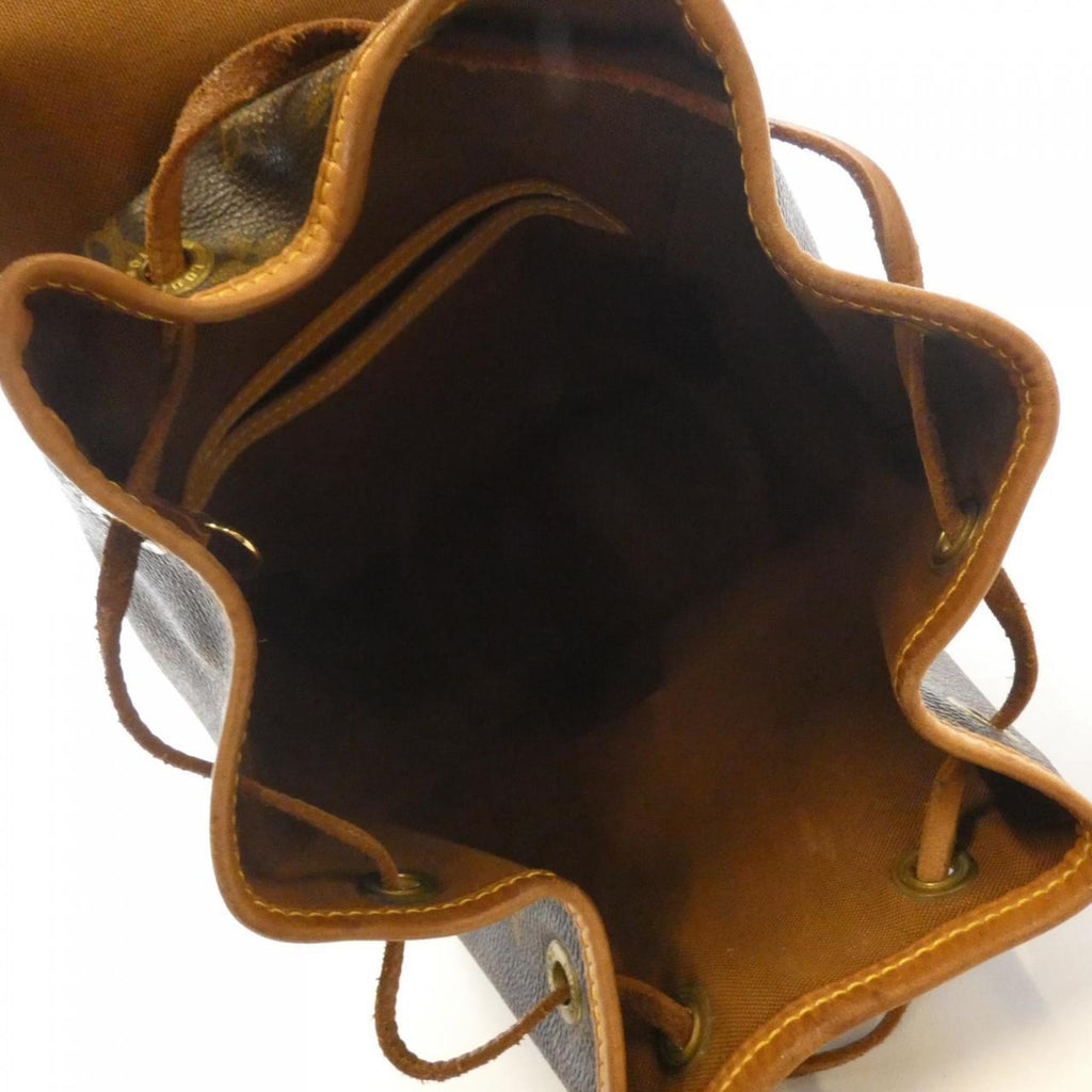 Louis Vuitton Brown Coated Canvas Backpack (Pre-Owned)