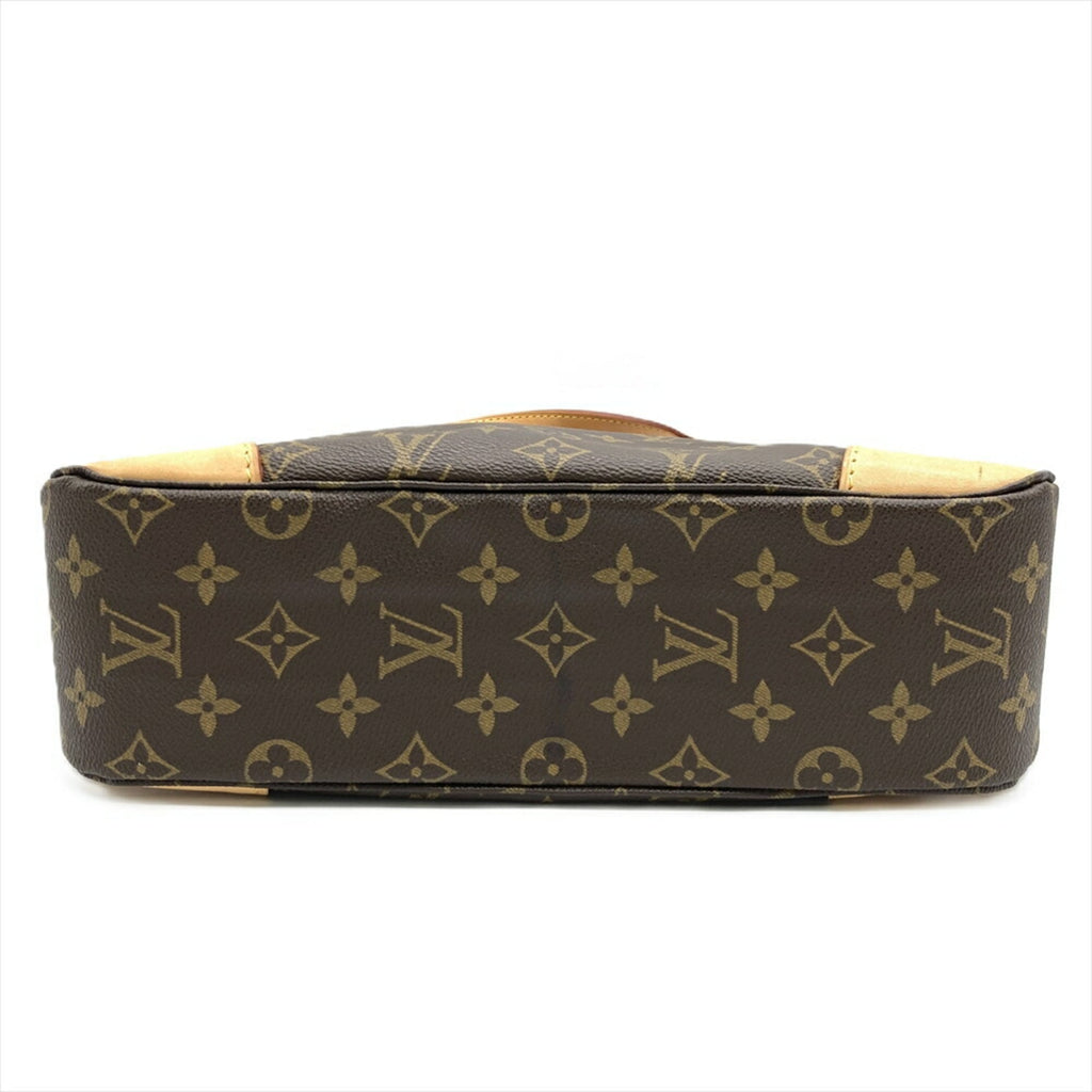 Louis Vuitton Brown Monogram Canvas Shoulder Bag (Pre-Owned)