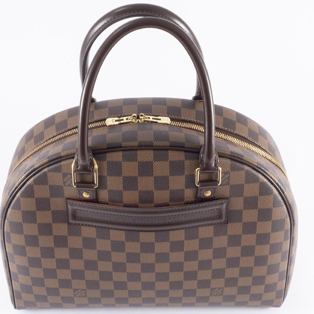 Louis Vuitton Brown Damier Canvas Ebene Damier Canvas Handbag (Pre-Owned)