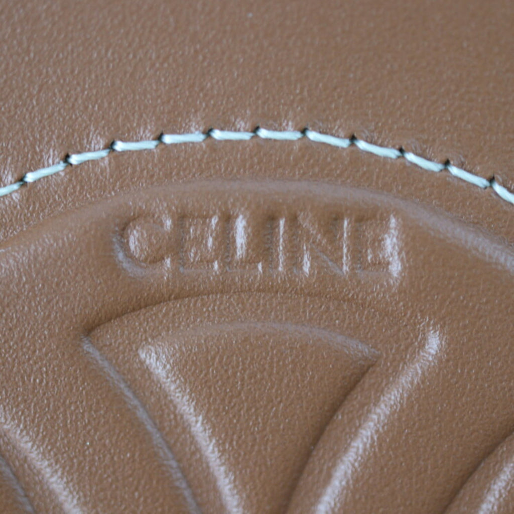 Triomphe Oval Crossbody Bag Leather