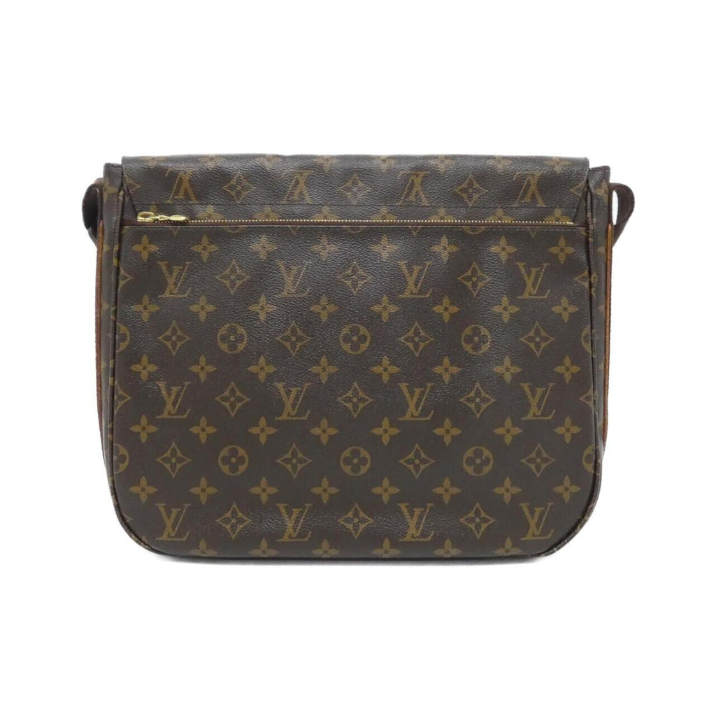 Louis Vuitton Marron Coated Canvas Shoulder Bag (Pre-Owned)