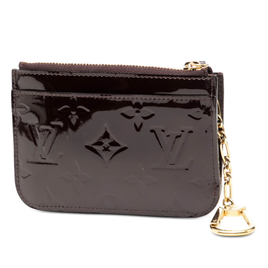 Louis Vuitton Monogram Vernis Amarante Purple Patent Leather Coin Purse/Coin Case (Pre-Owned)