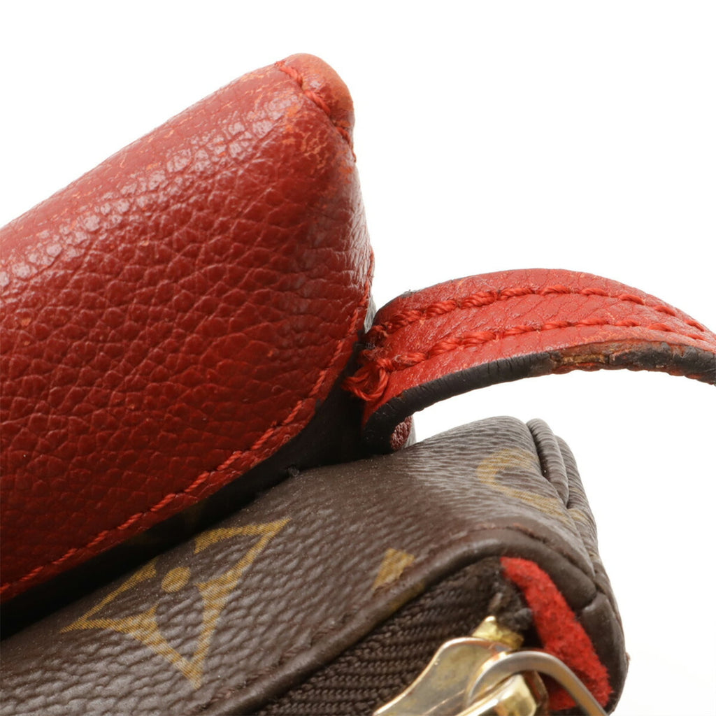 Louis Vuitton Cerise Monogram Canvas Leather Pochette Shoulder Bag (Pre-Owned)