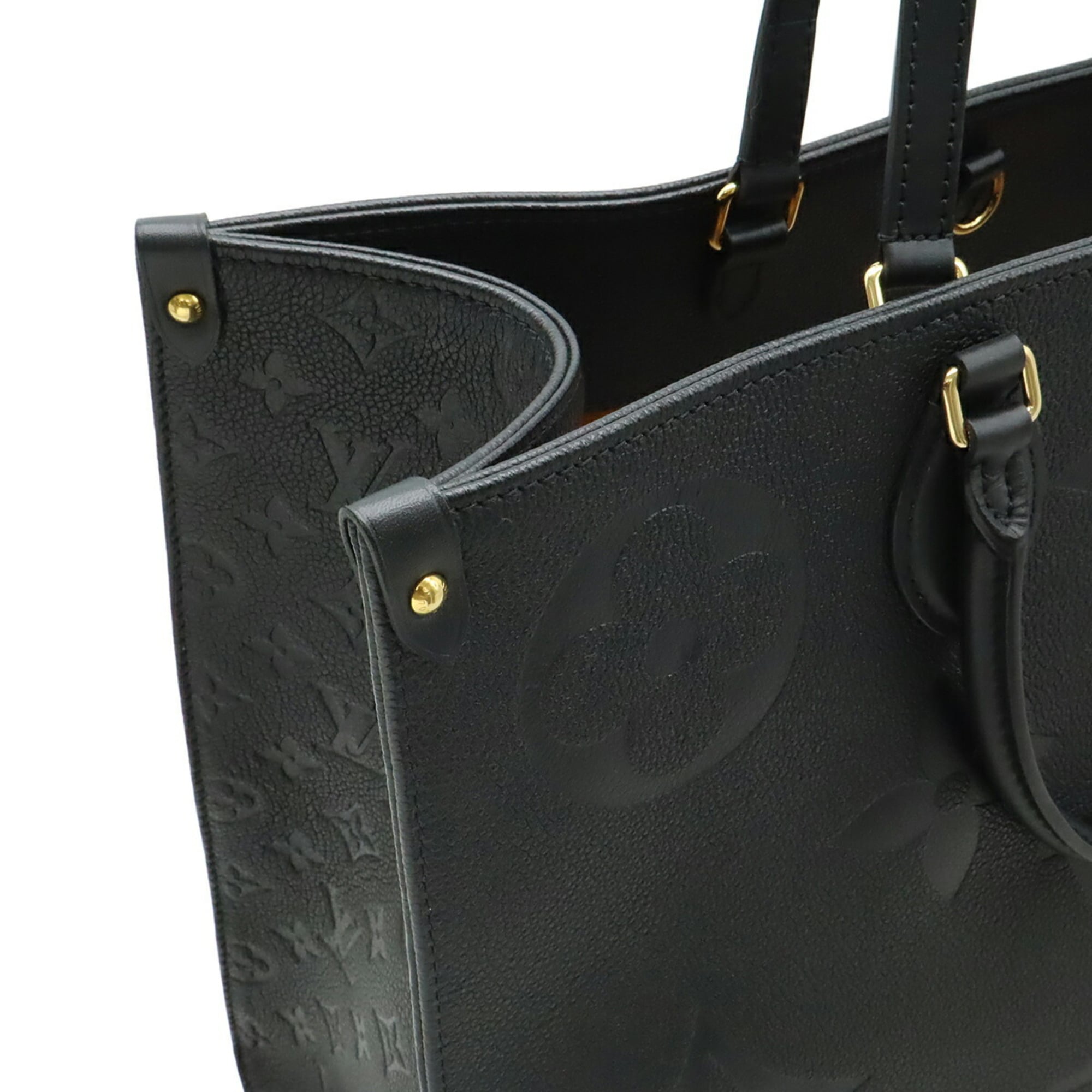 Louis Vuitton Noir Monogram Empreinte Leather Shoulder Bag Tote Bag (Pre-Owned)