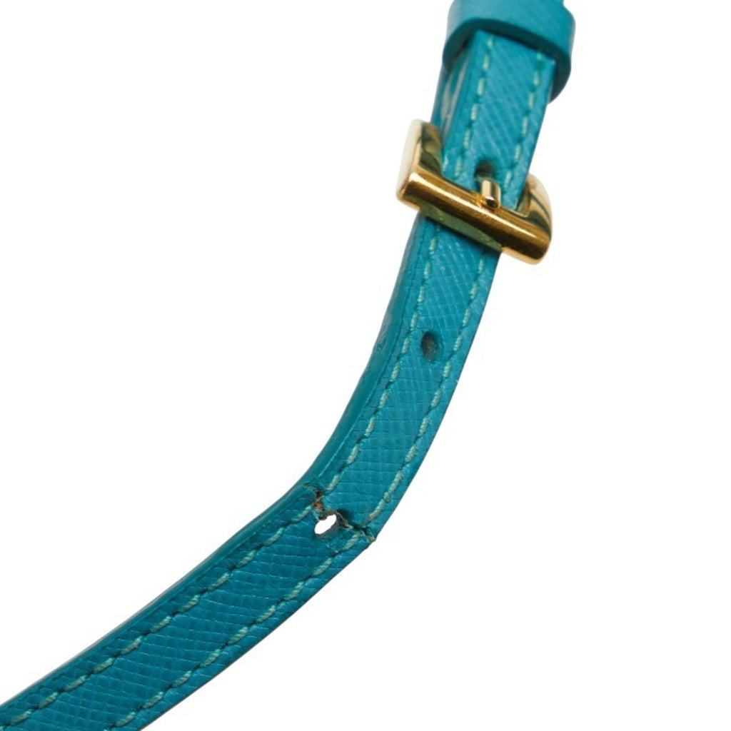 Zip Crossbody Bag Saffiano Leather Mini