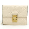 Louis Vuitton White Monogram Empreinte Wallet (Tri-Fold) (Pre-Owned)