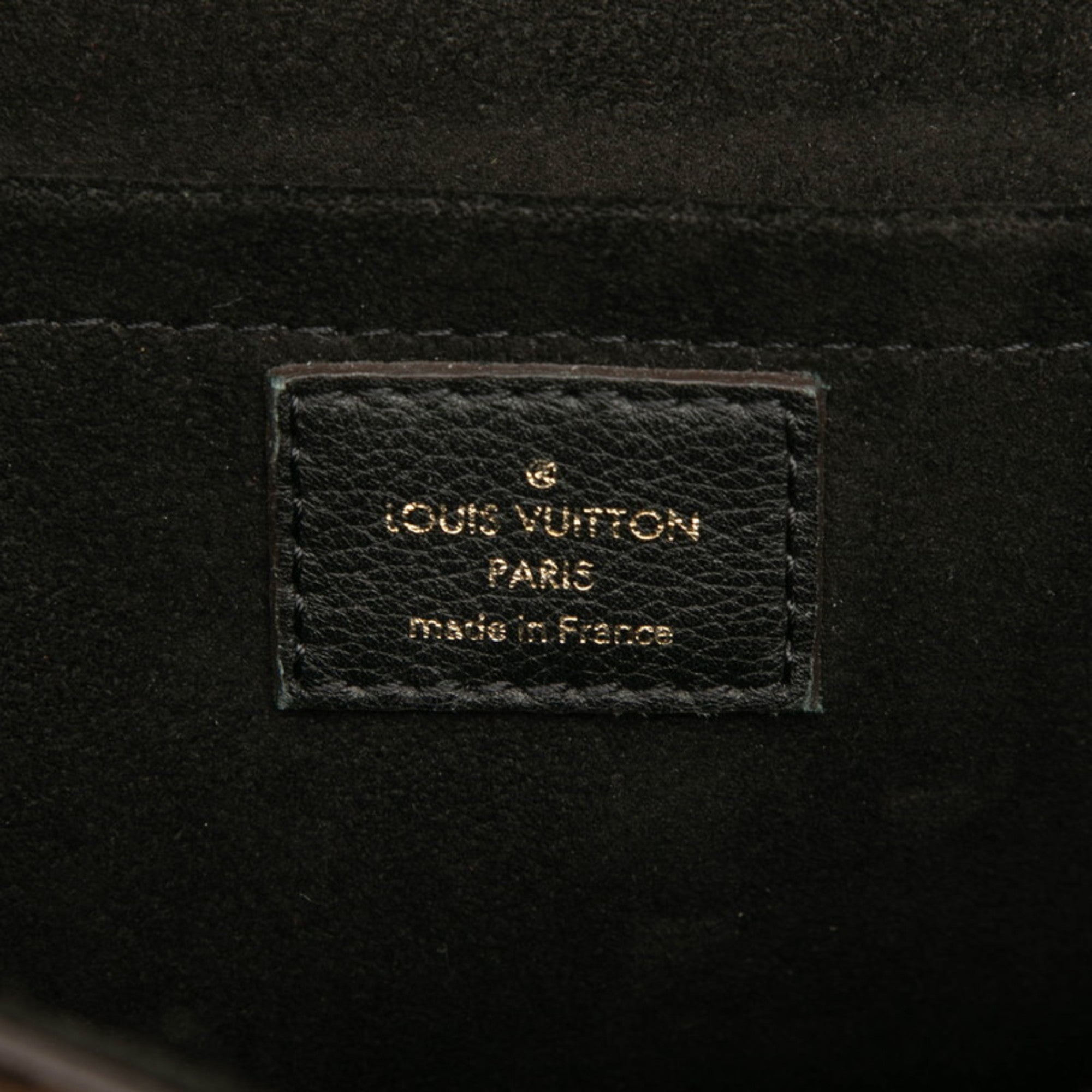 Louis Vuitton Black Brown Pvc Leather Handbag Shoulder Bag (Pre-Owned)