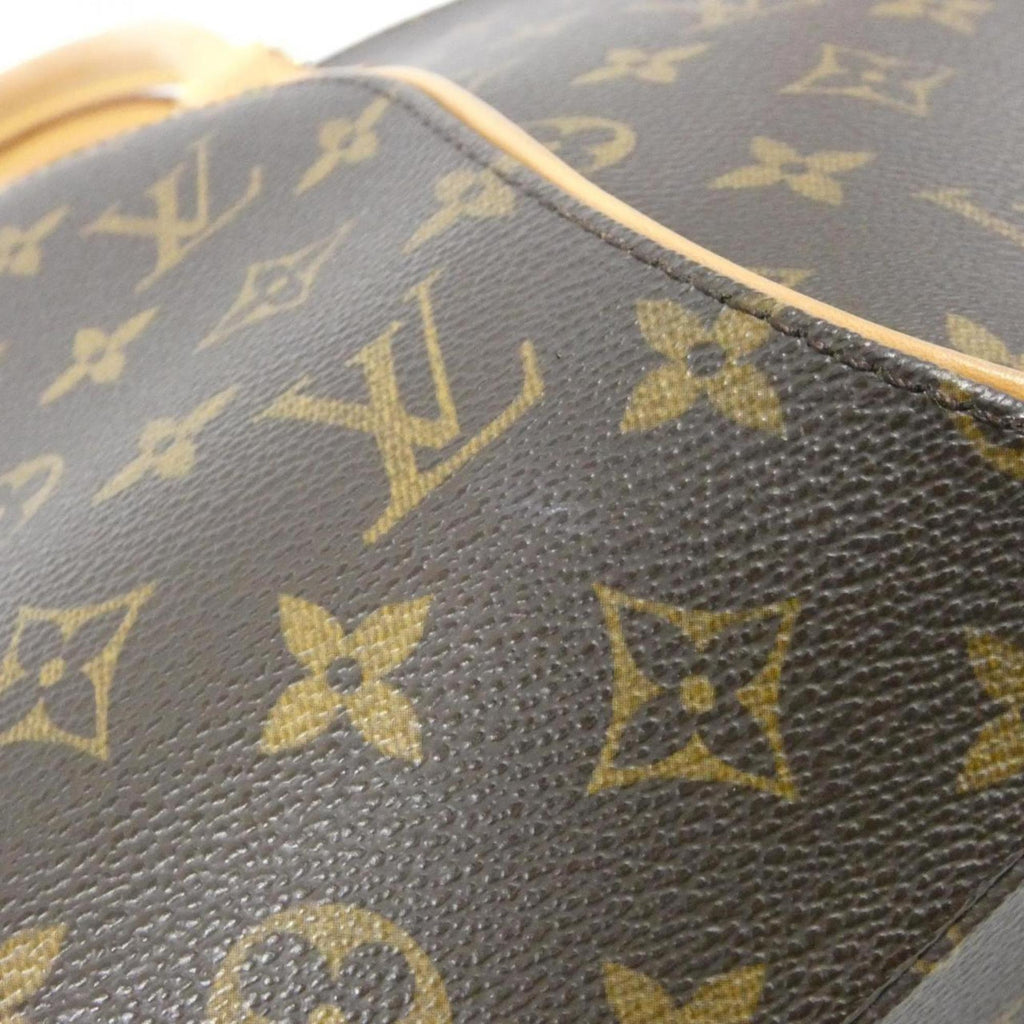 Louis Vuitton Monogram Eclipse Marron Coated Canvas Handbag (Pre-Owned)