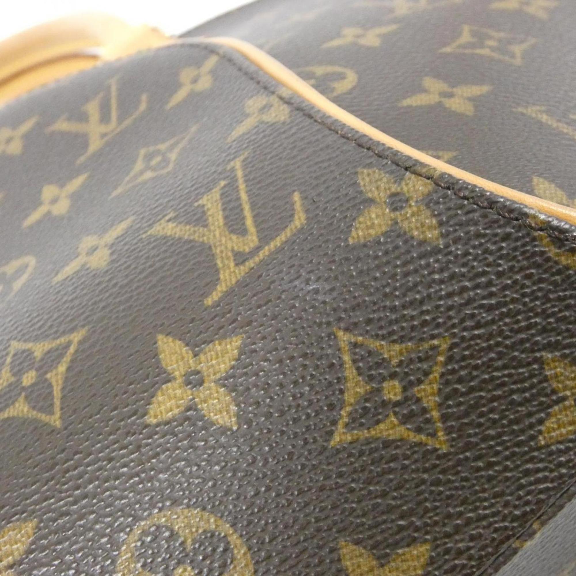 Louis Vuitton Monogram Eclipse Marron Coated Canvas Handbag (Pre-Owned)