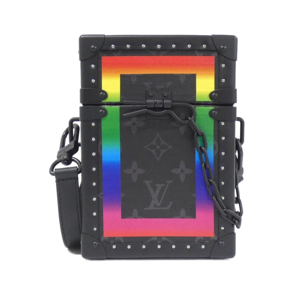 Louis Vuitton Black Coated Canvas Shoulder Bag (Pre-Owned)