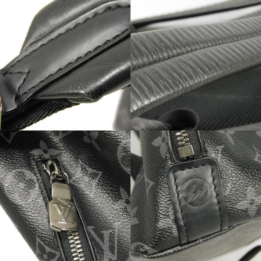 Louis Vuitton Monogram Eclipse Black Noir Monogram Eclipse Backpack (Pre-Owned)