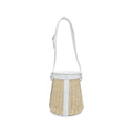 Picnic Farming Bag Wicker and Leather