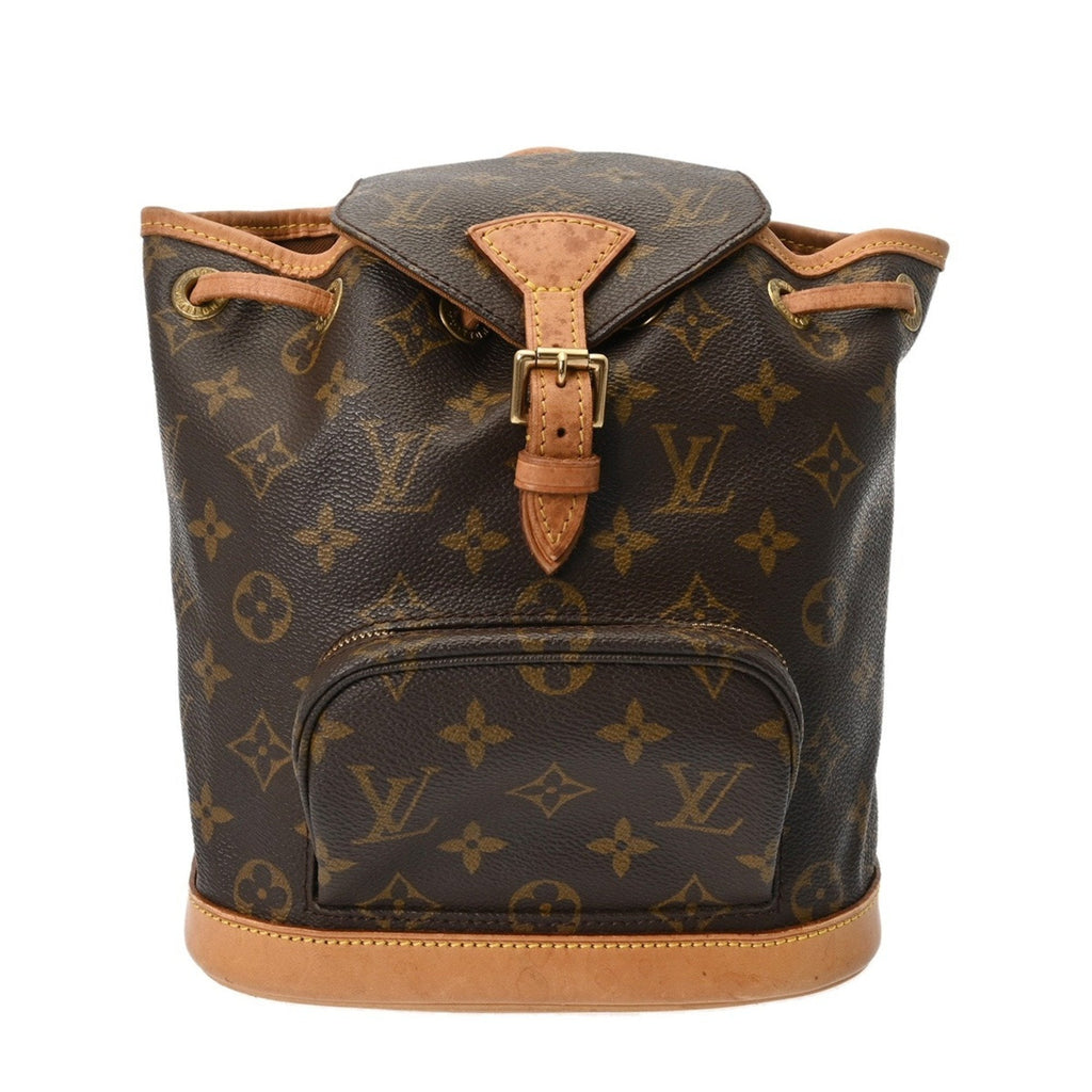 Louis Vuitton Brown Canvas Monogram Backpack (Pre-Owned)